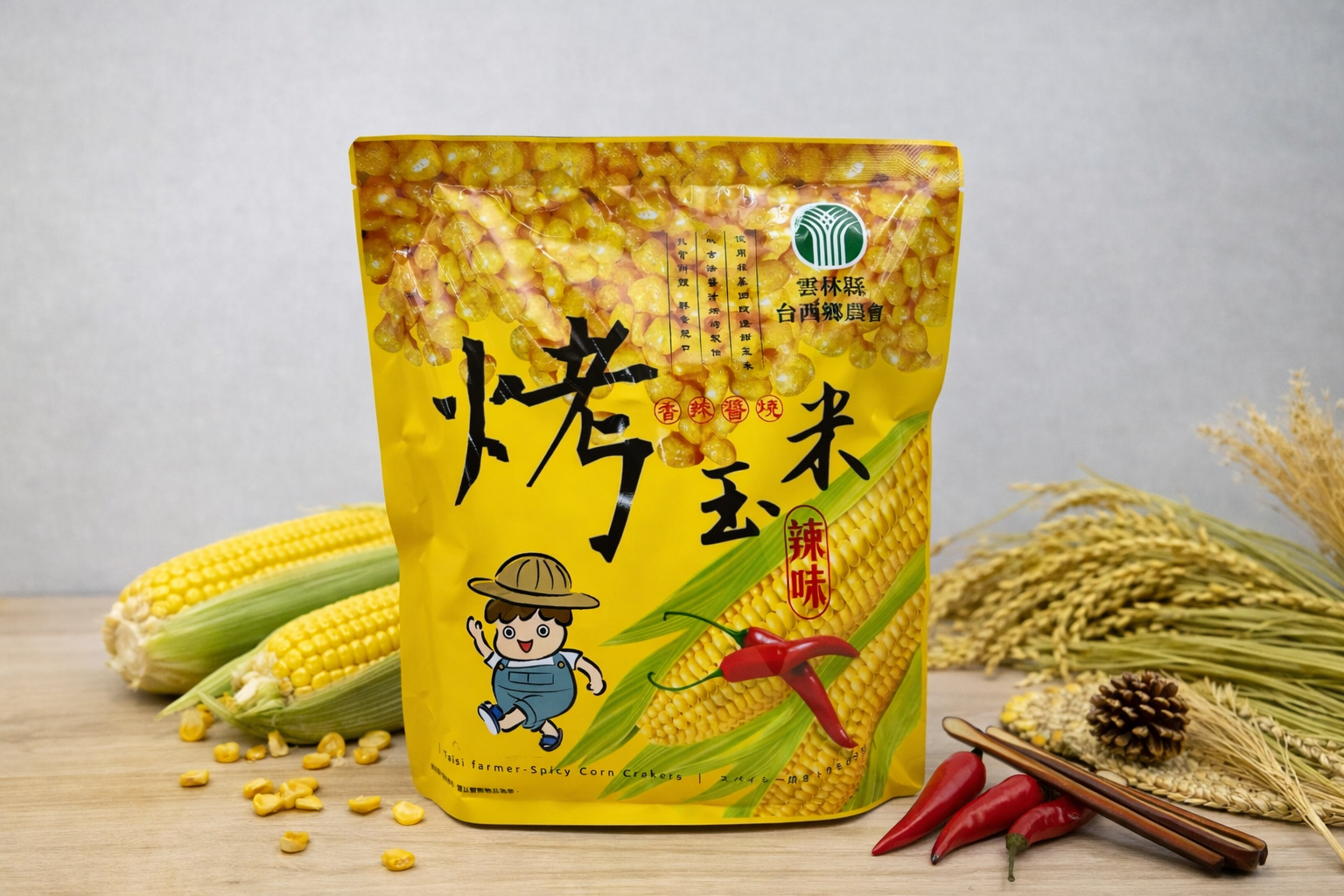台西鄉農會-辣味烤玉米